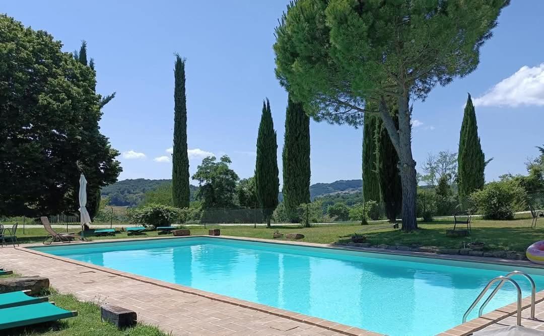 La Brocca Di Valdichiascio Villa กุบบีโอ ภายนอก รูปภาพ
