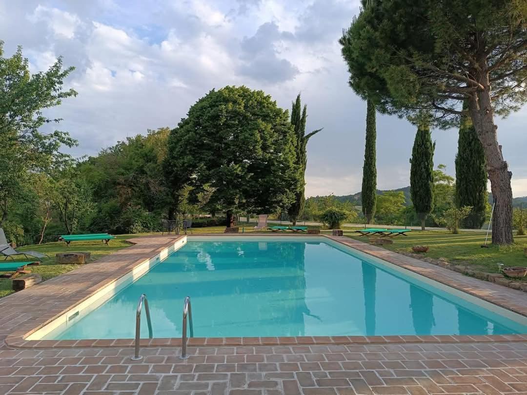 La Brocca Di Valdichiascio Villa กุบบีโอ ภายนอก รูปภาพ